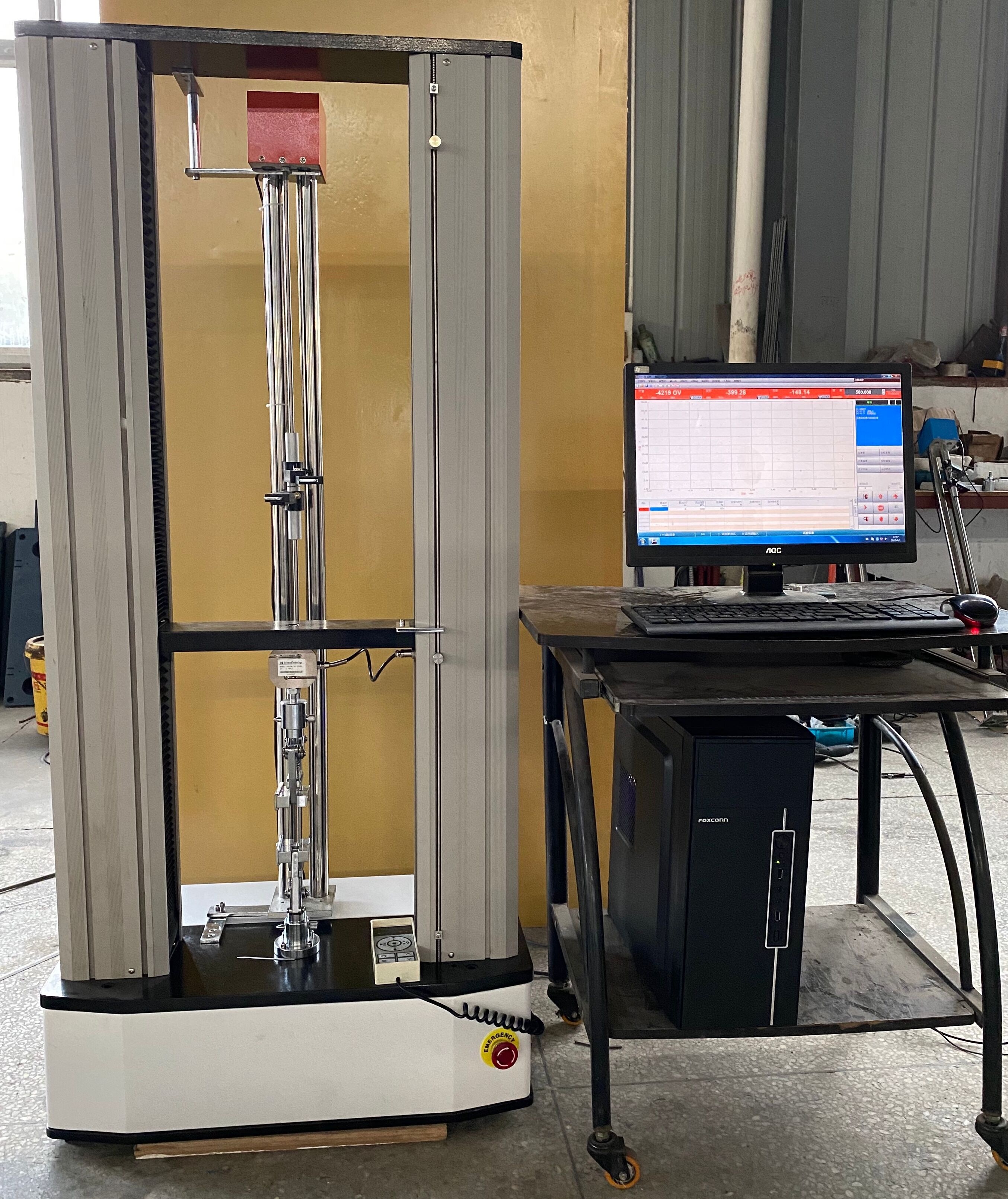 關于試驗設備外觀的說明
